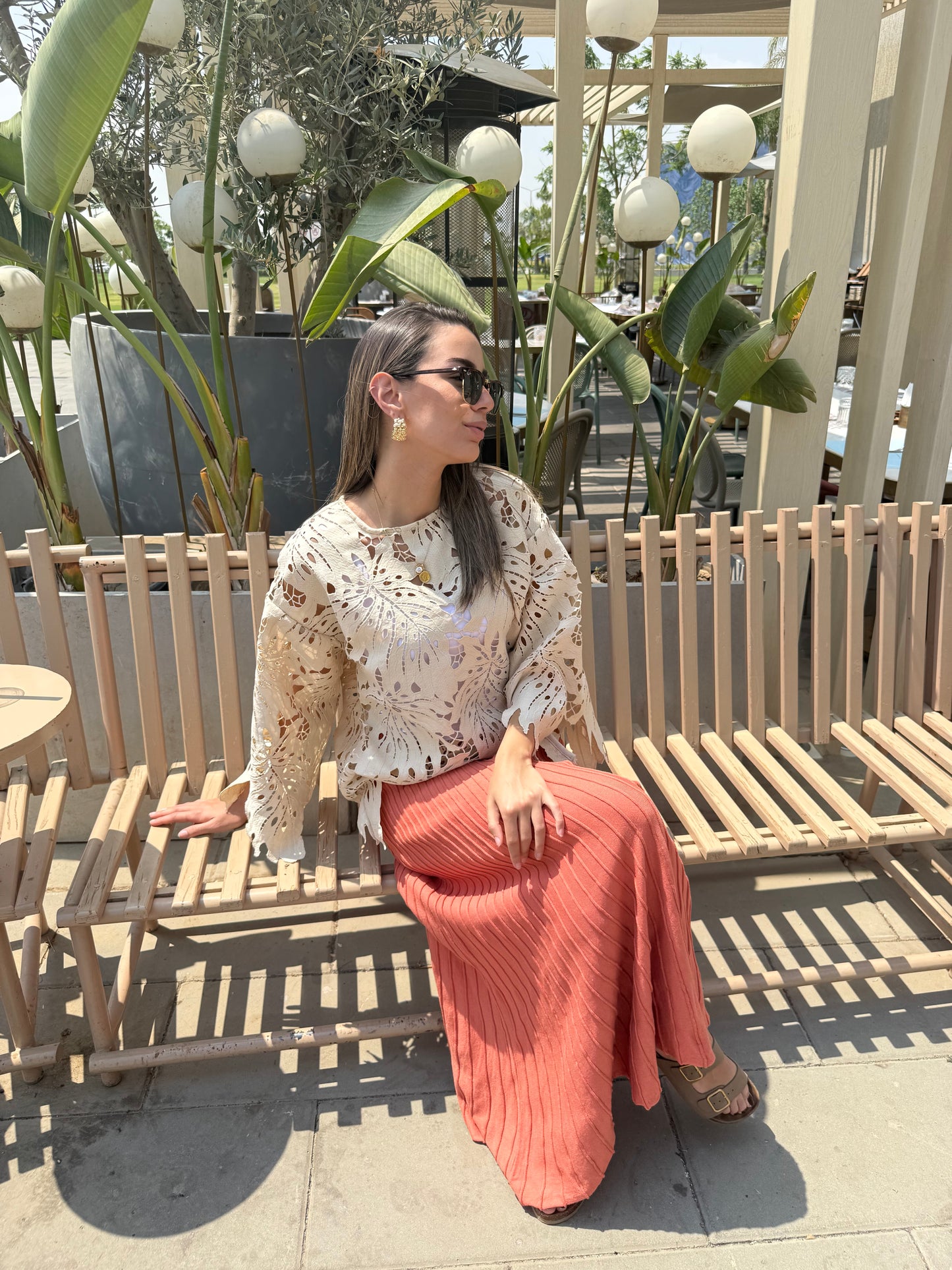 Knitted skirt