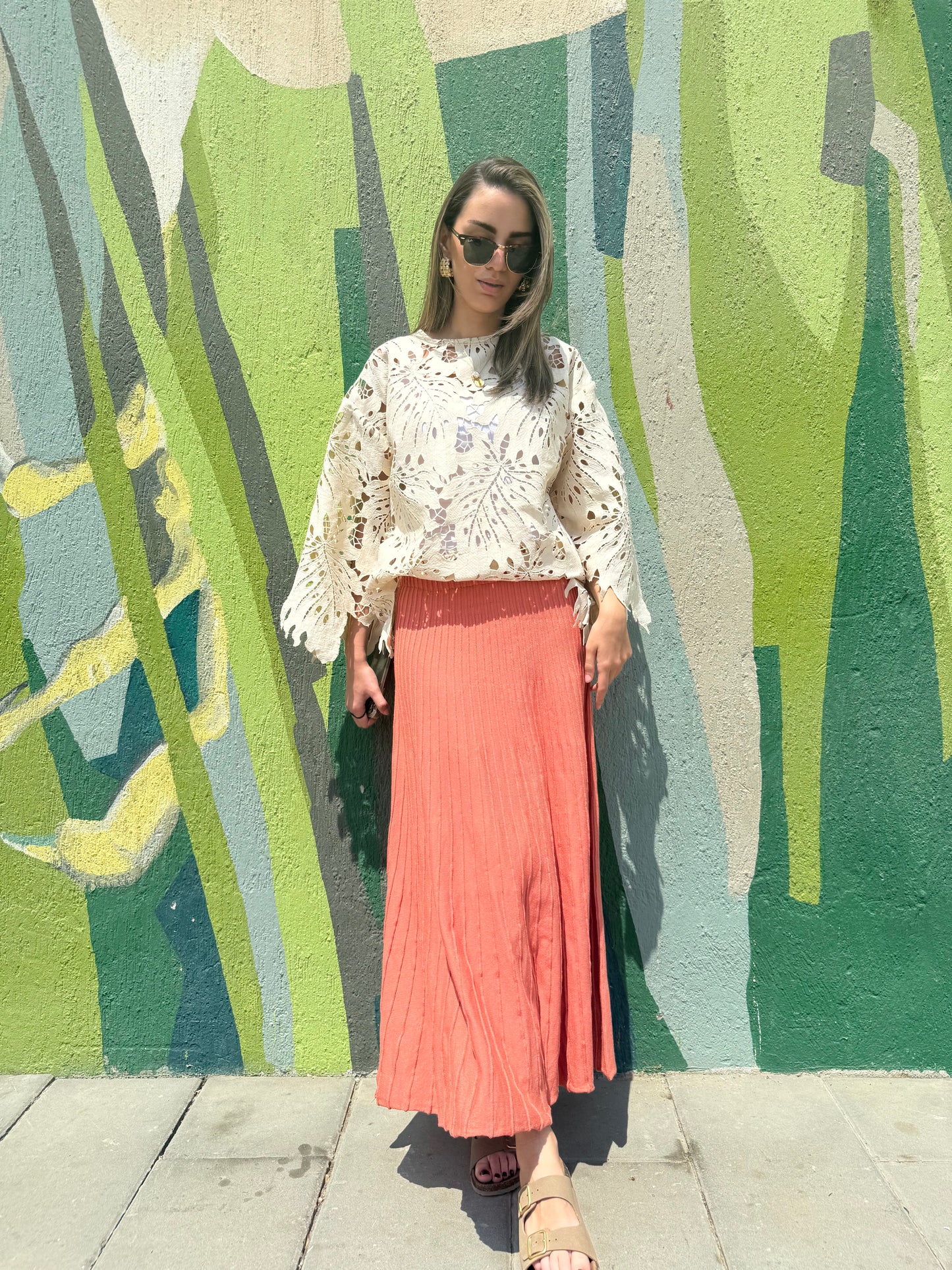 Knitted skirt