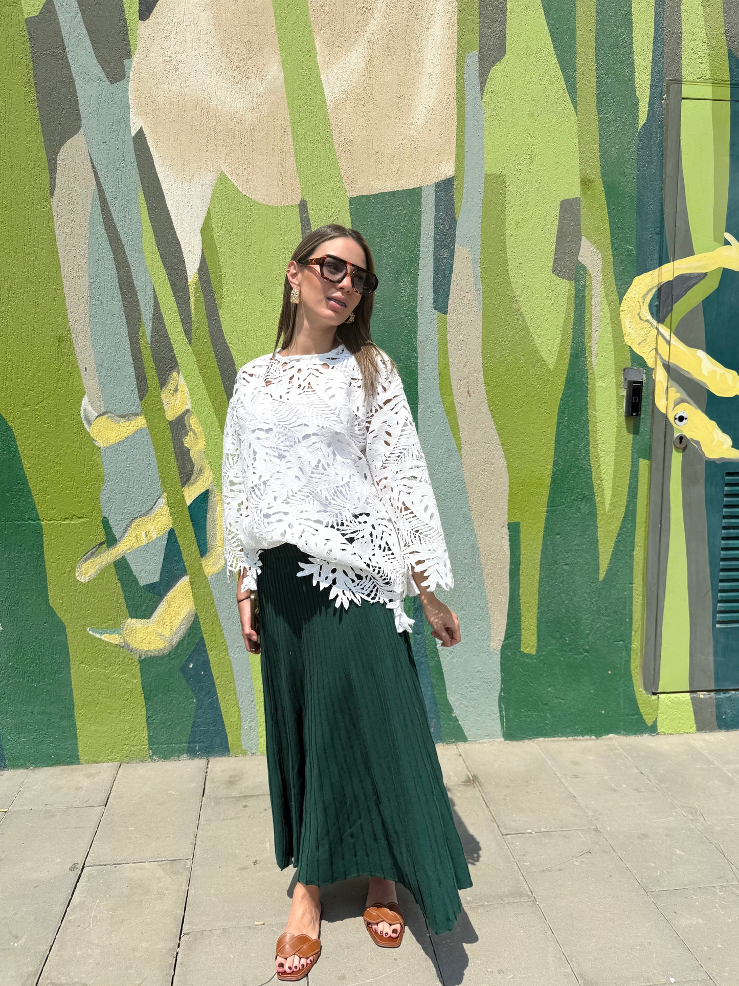 Knitted skirt