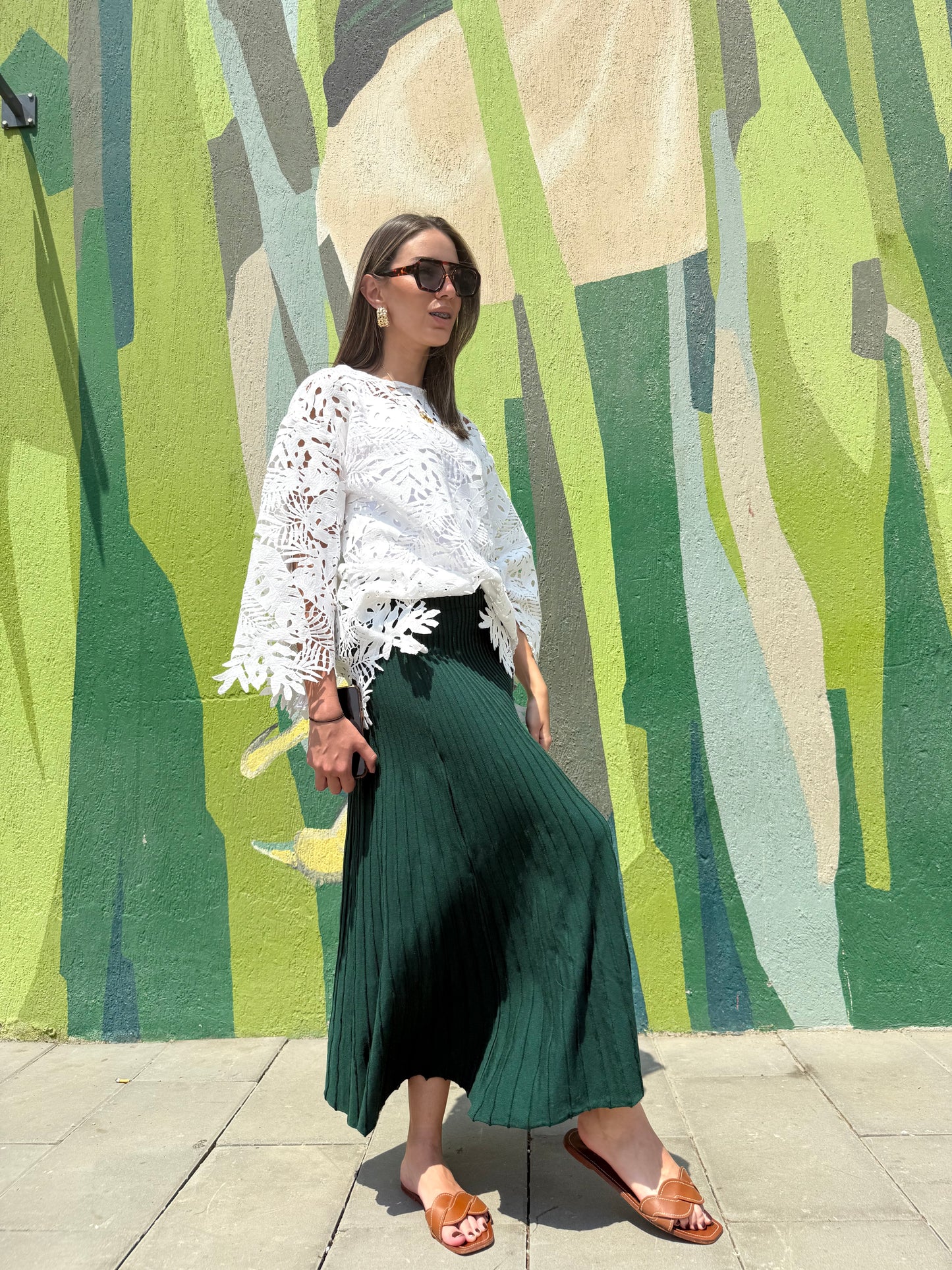Knitted skirt