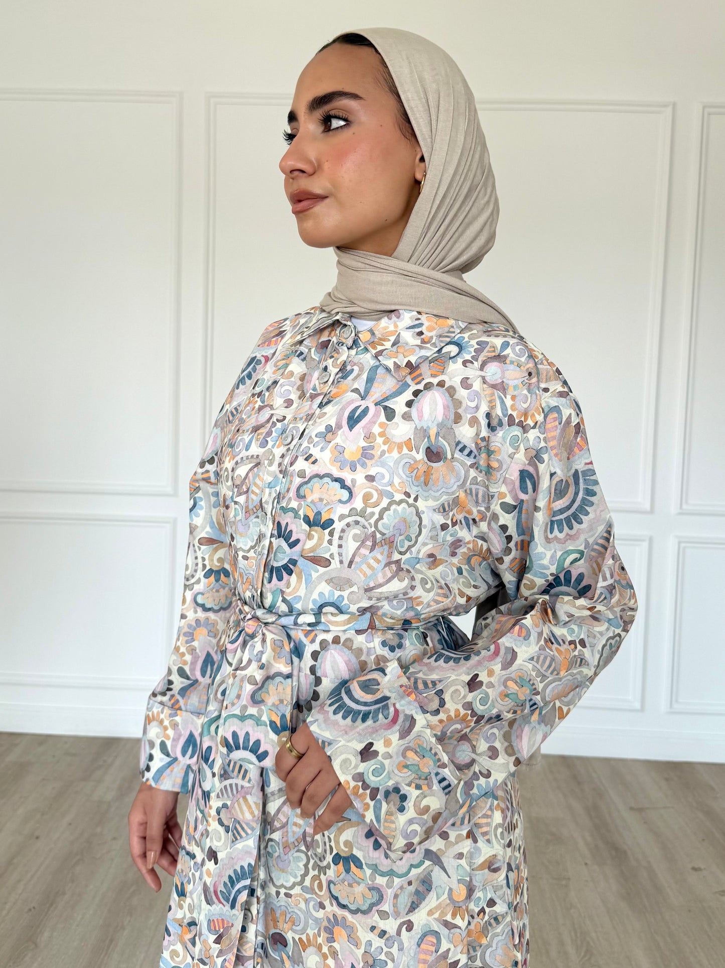 Soléa dress -floral pattern