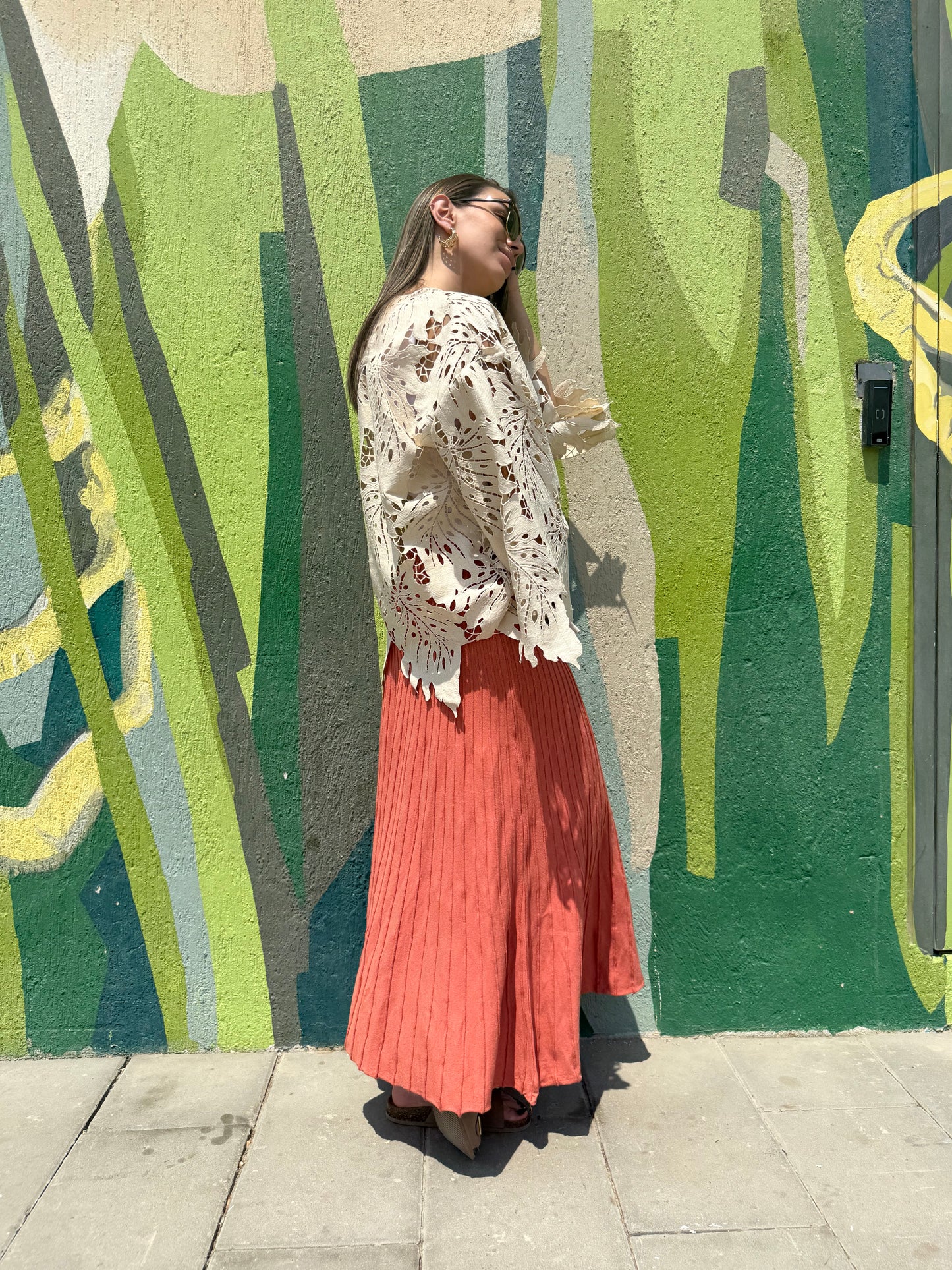 Knitted skirt