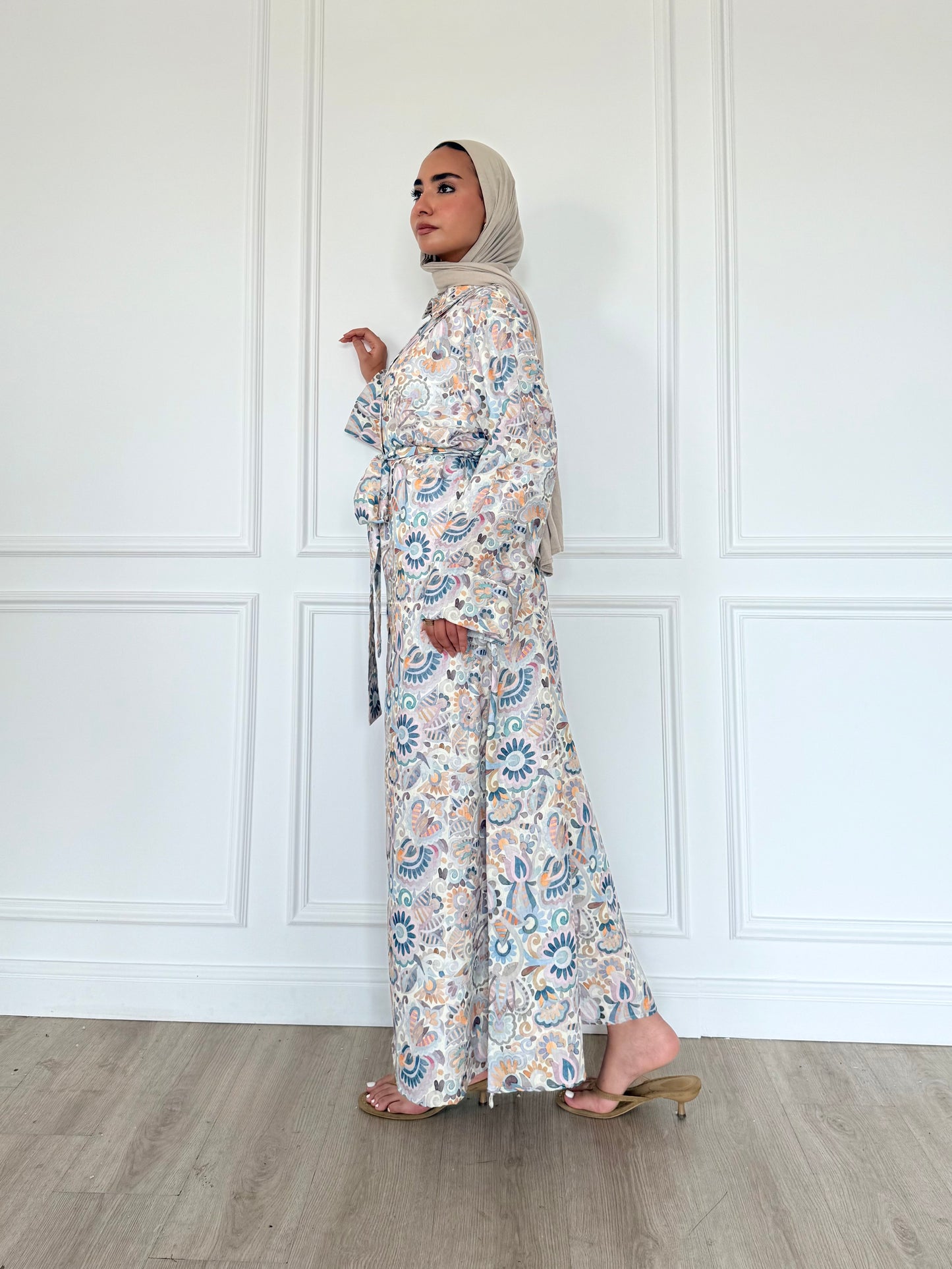 Soléa dress -floral pattern