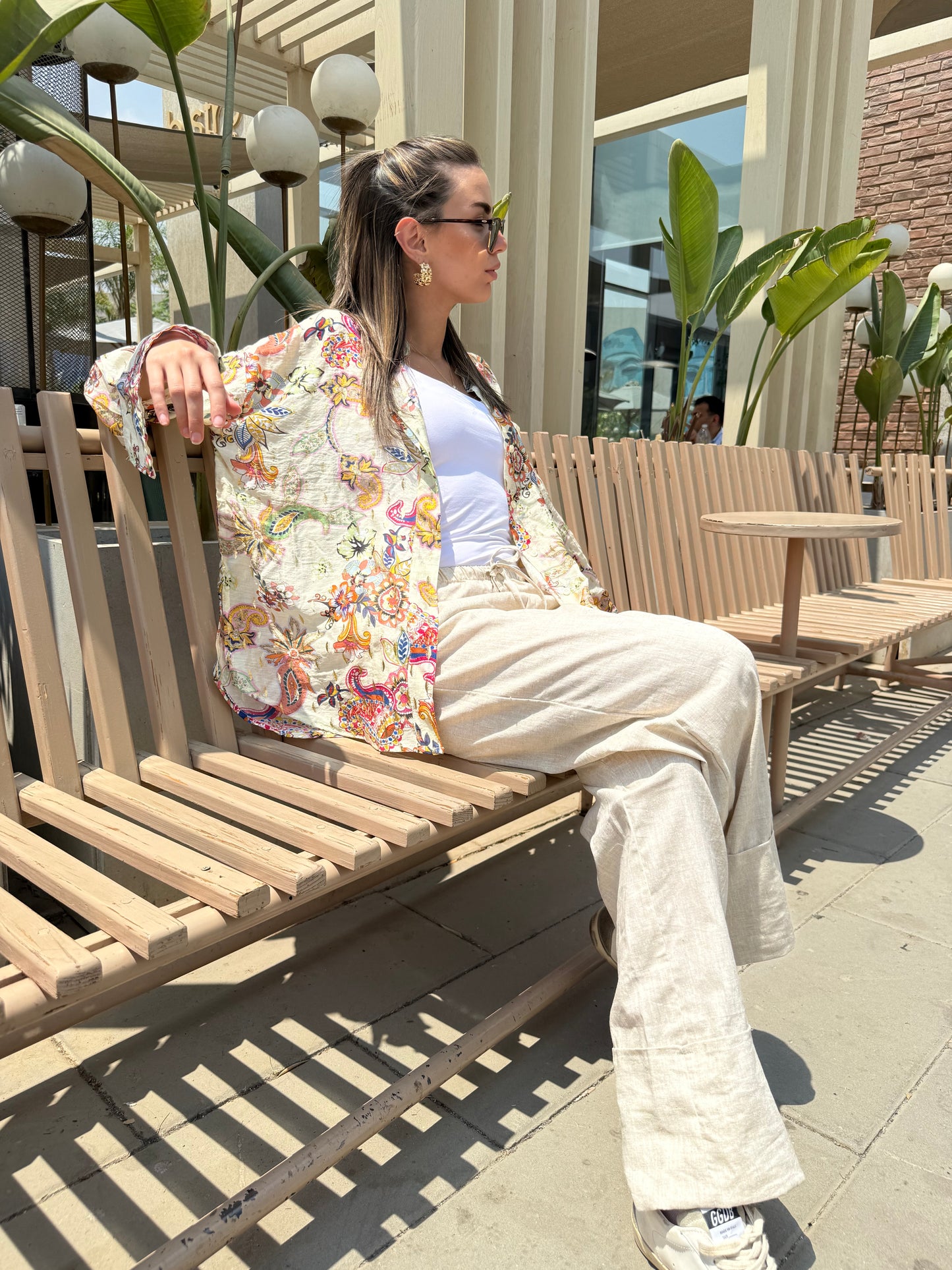 Indiago shirt in beige