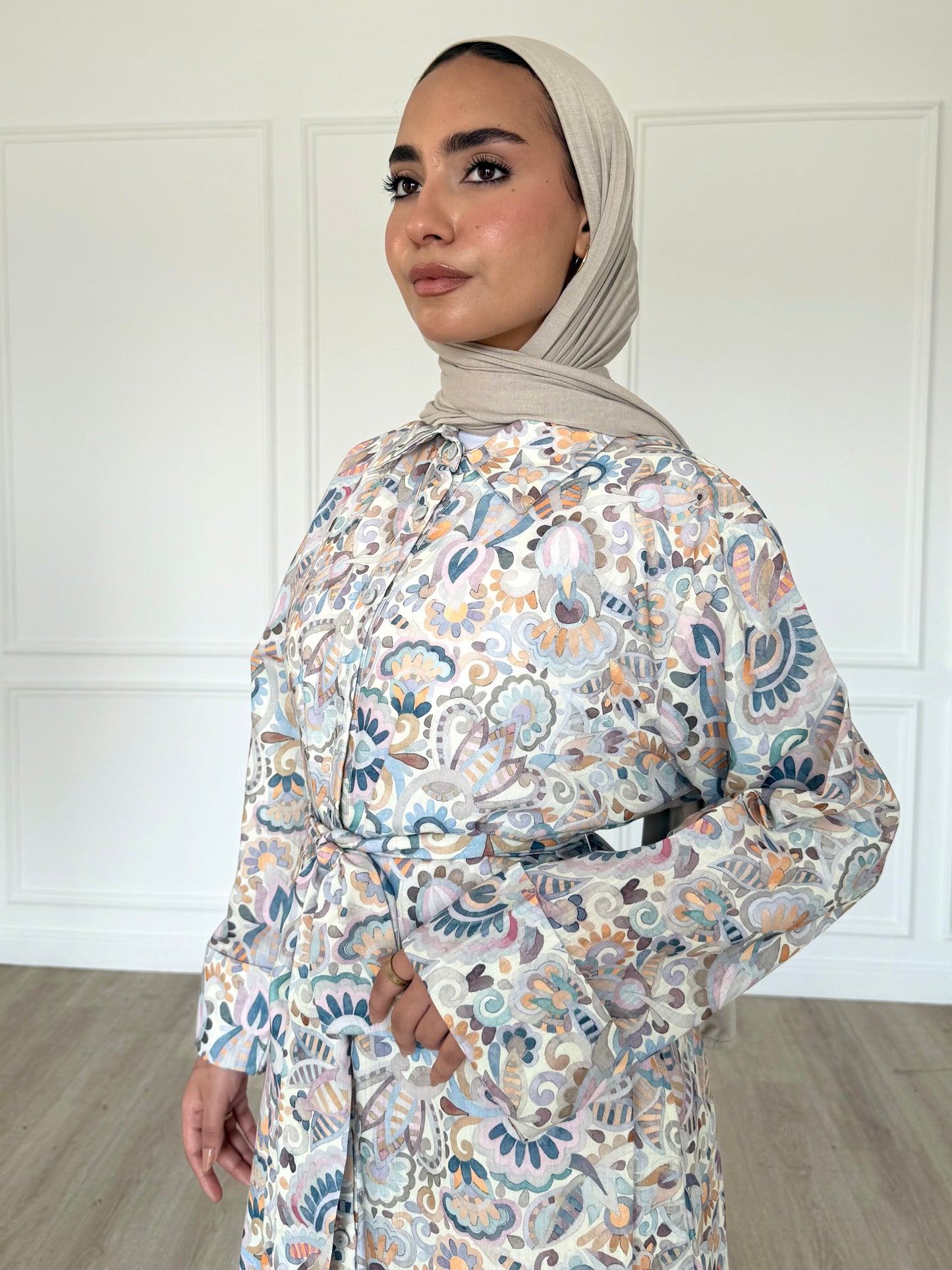 Soléa dress -floral pattern