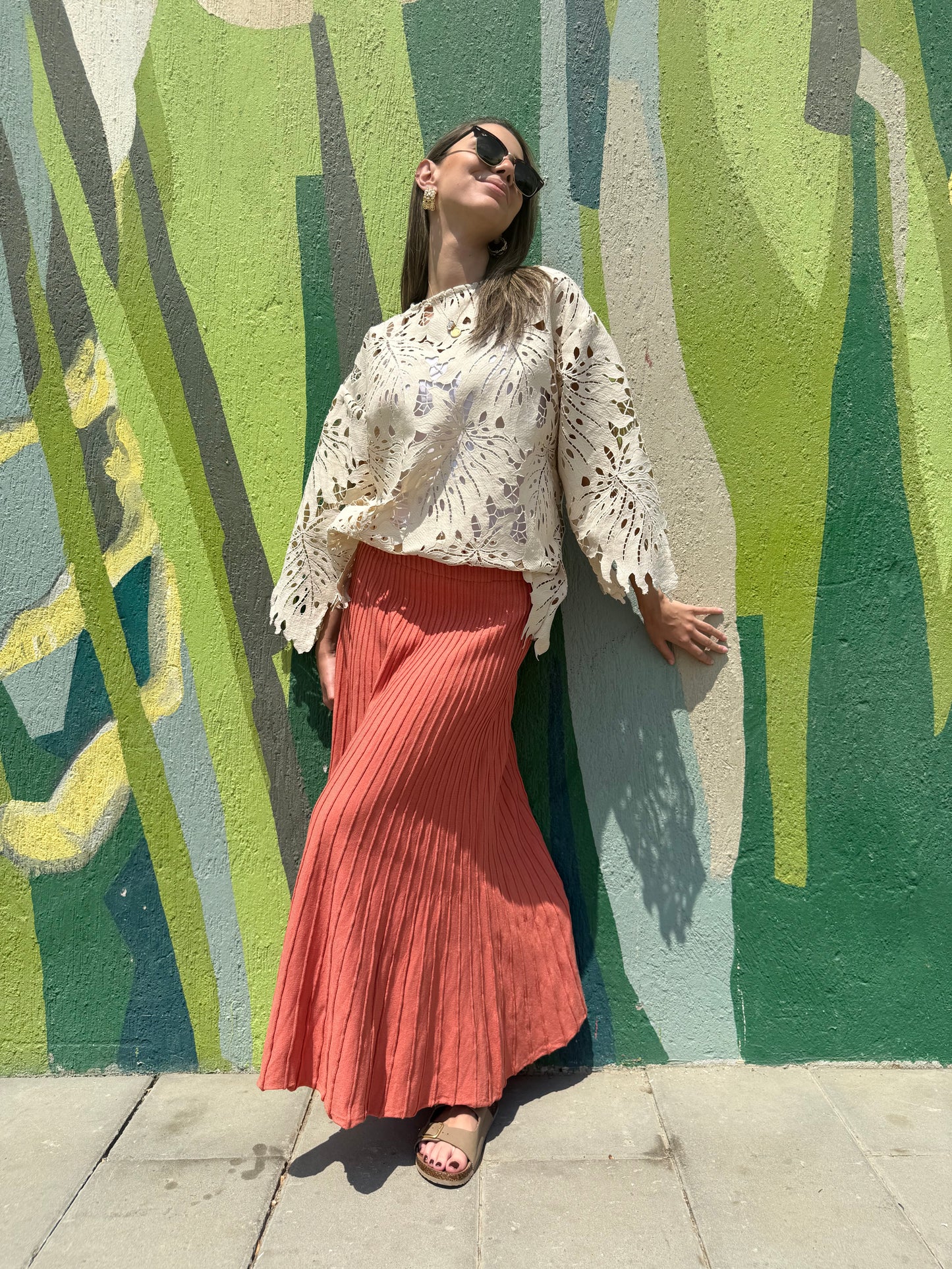 Knitted skirt