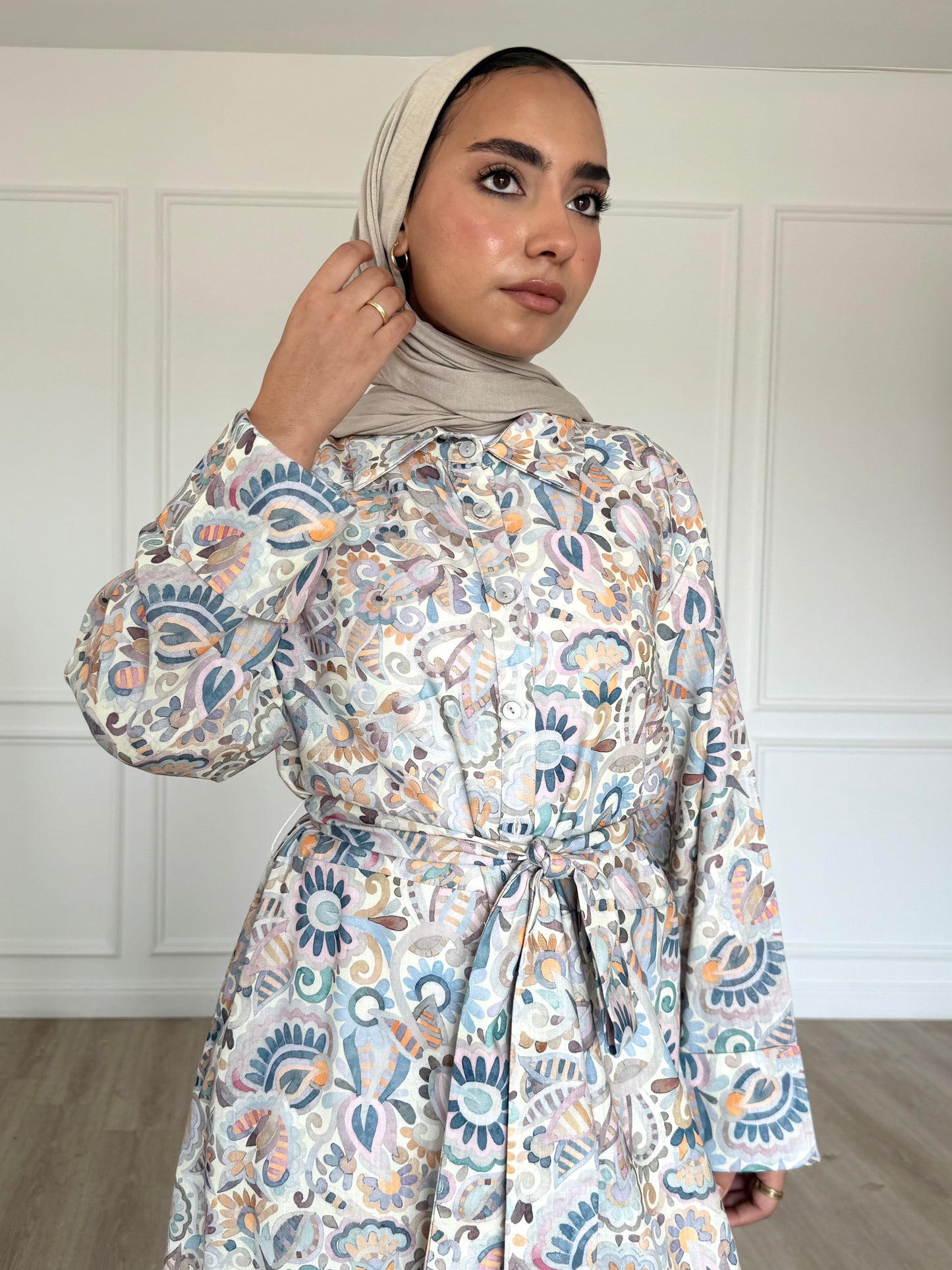 Soléa dress -floral pattern