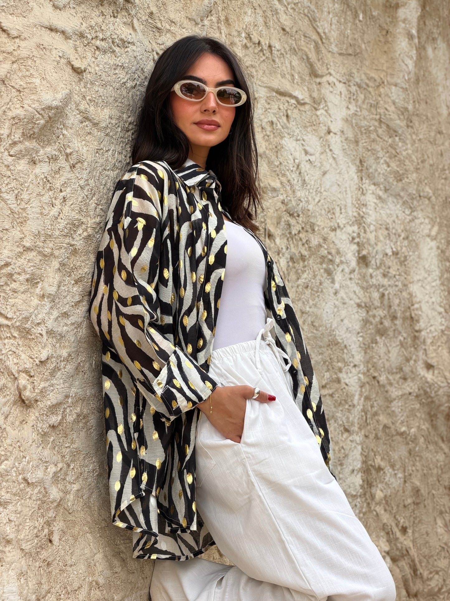 Indie zebra shirt