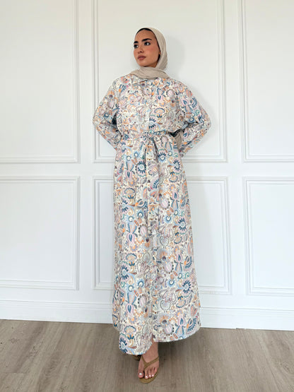 Soléa dress -floral pattern