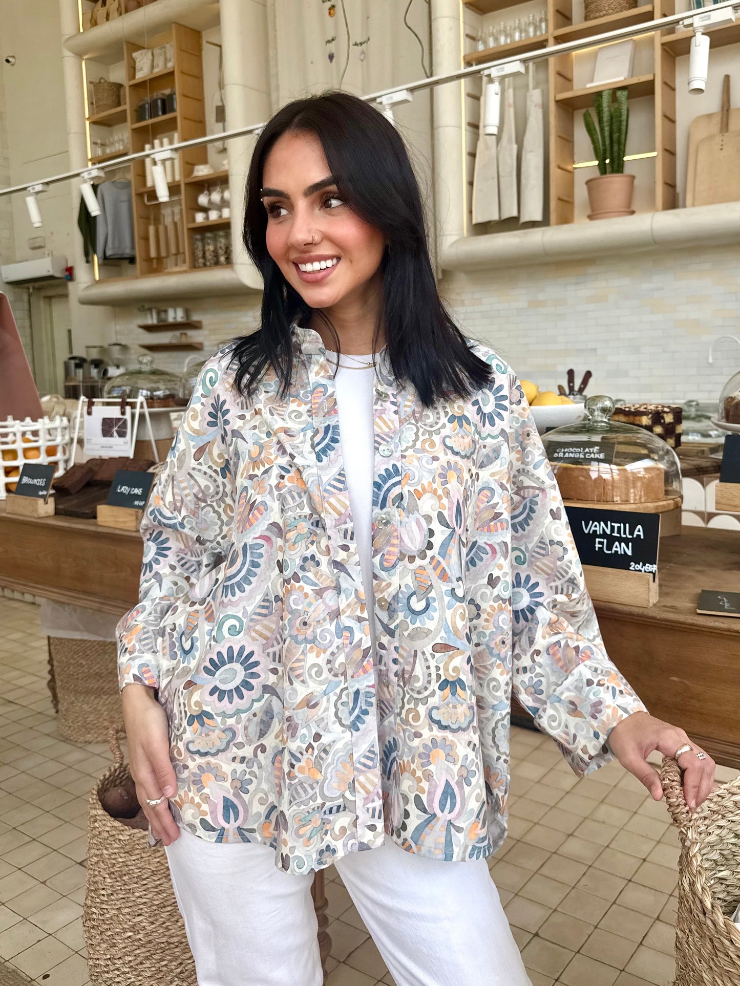Floral soul shirt
