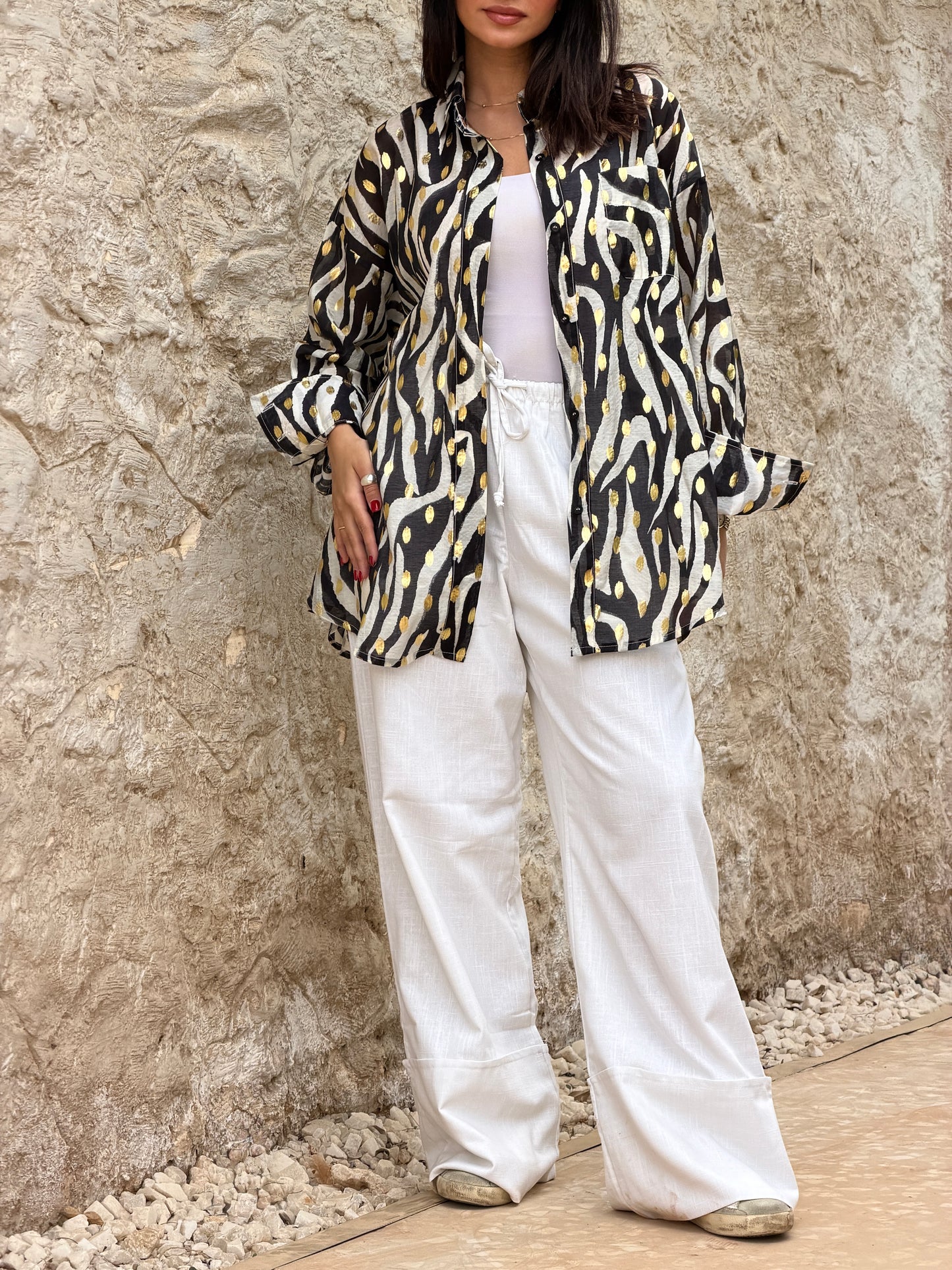 Indie zebra shirt