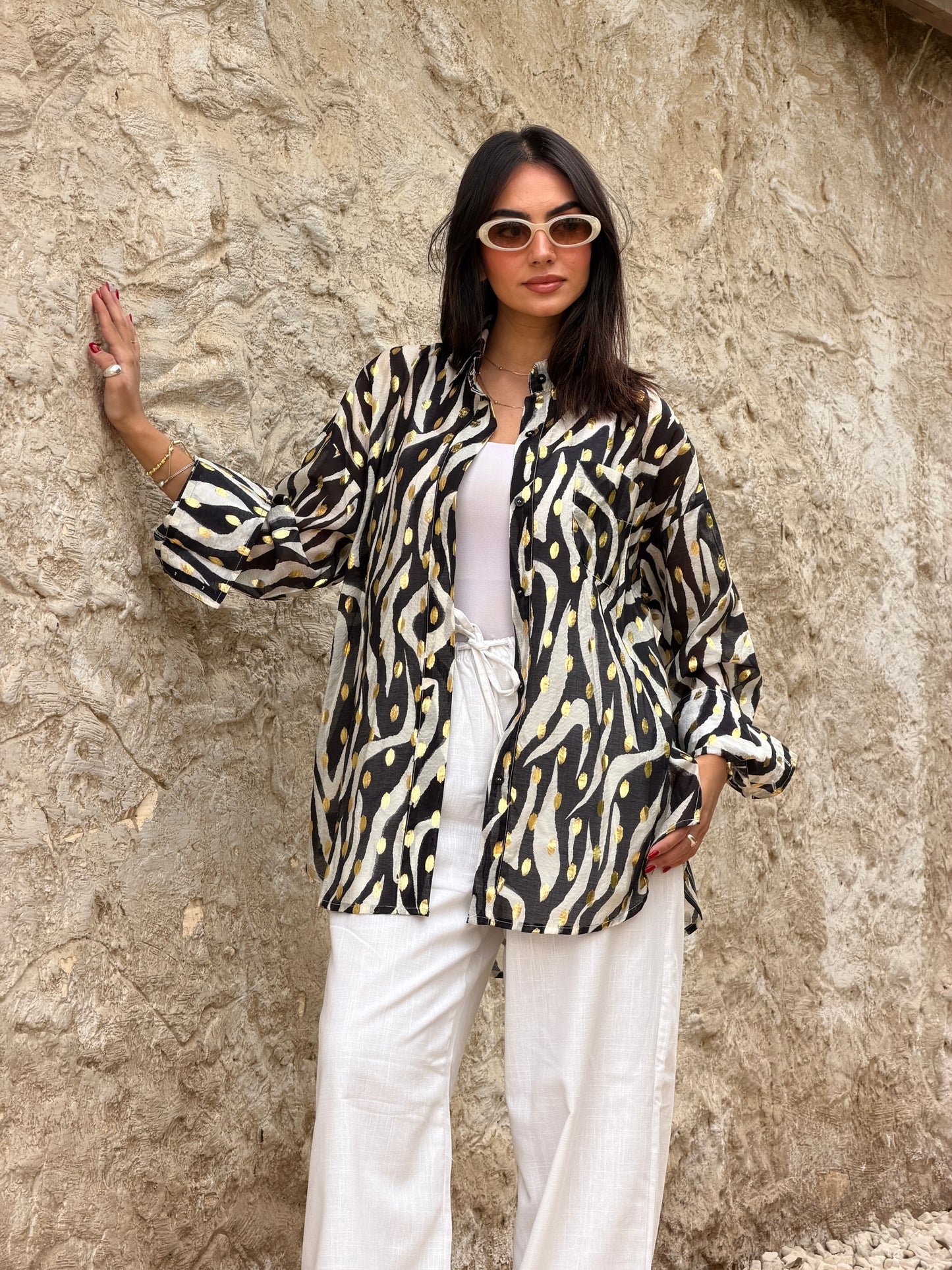 Indie zebra shirt
