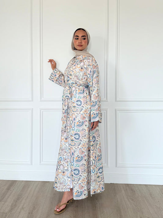 Soléa dress -floral pattern
