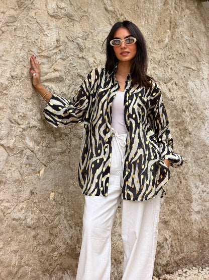 Indie zebra shirt