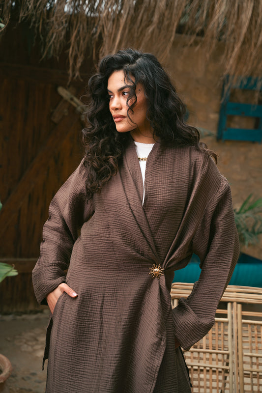 The Sunlight Set in brown