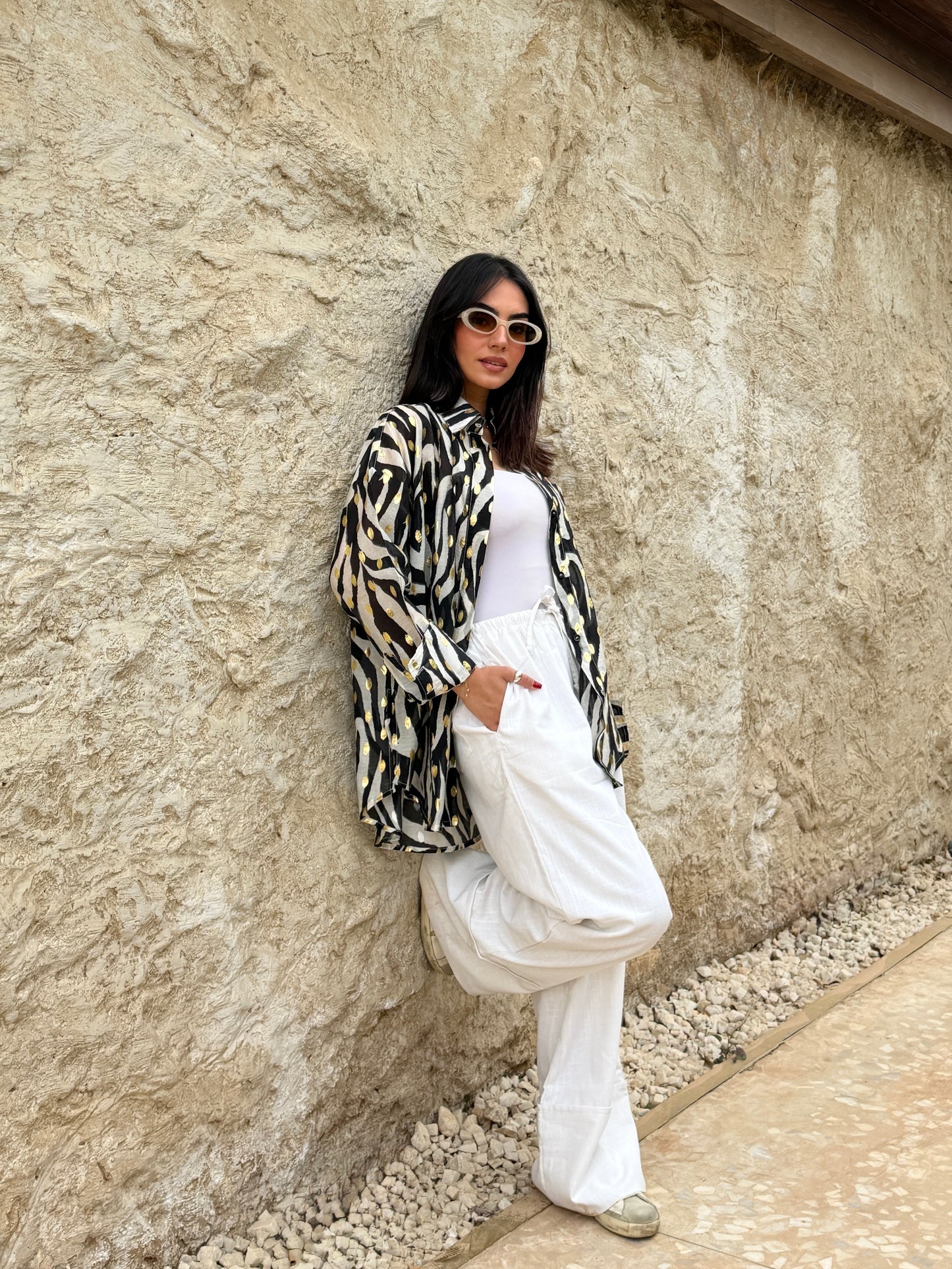 Indie zebra shirt