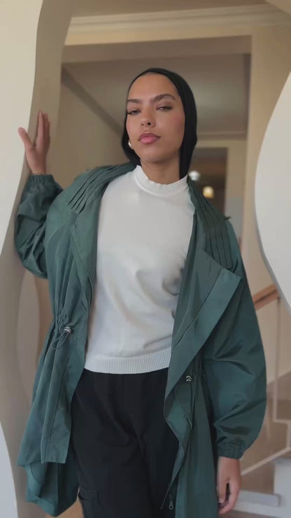 Waterproof jacket in Teal